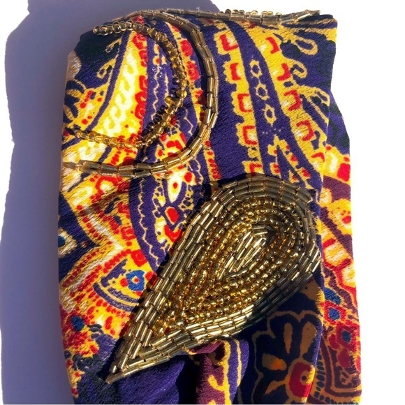 Beaded Elastic Headband Wrap - Picture 4 of 6